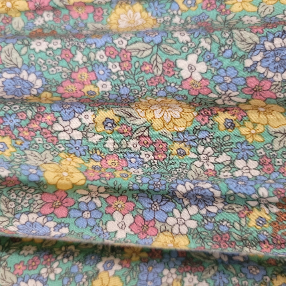 Natural Life Floral Maxi Dress - Green and Yellow - Picture 6 of 7